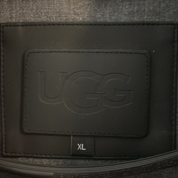 NEVER WORN. Authentic UGG Rain Jacket. Women’s SIZE XL. BLACK. Thicker material. - Picture 6 of 7